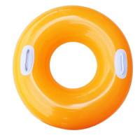 Надувне коло з ручками Intex 59258 (orange)